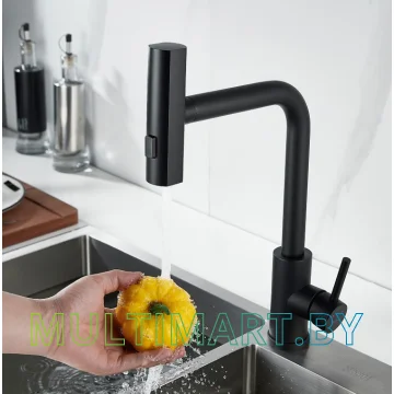 Смеситель Shevanik S263H (черный) картинка 4
